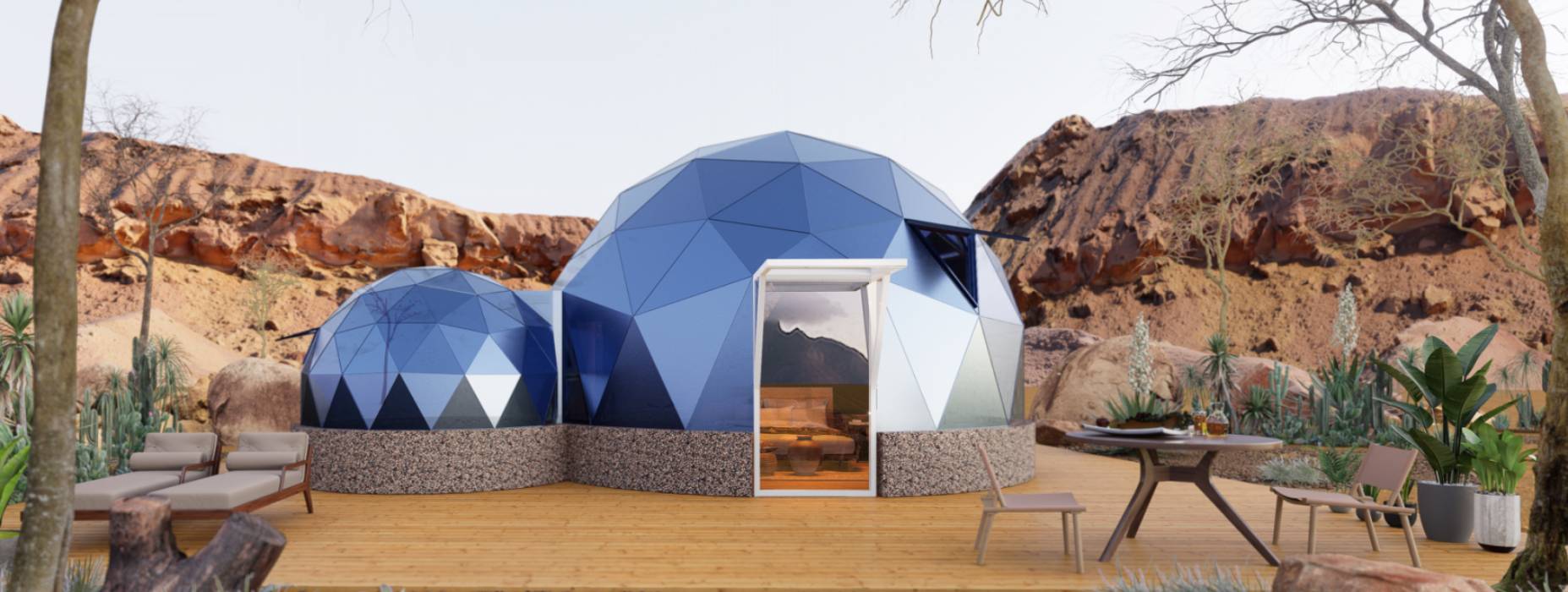 汉川市球形智能光伏玻璃星空房